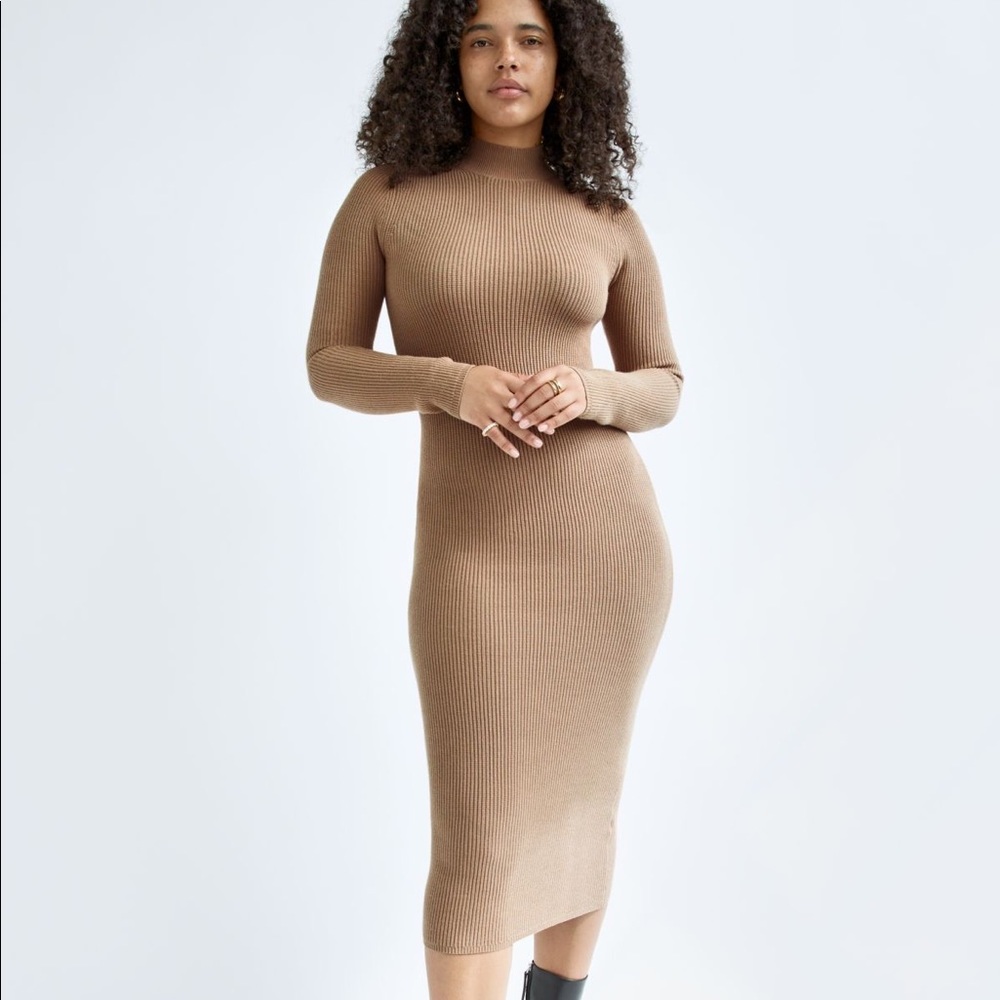 Wilfred Pinot Longsleeve dress in black